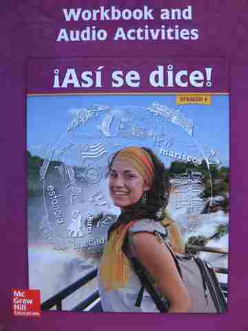 (image for) Asi se dice! Spanish 4 Workbook & Audio Activities (P) by Conrad J Schmitt