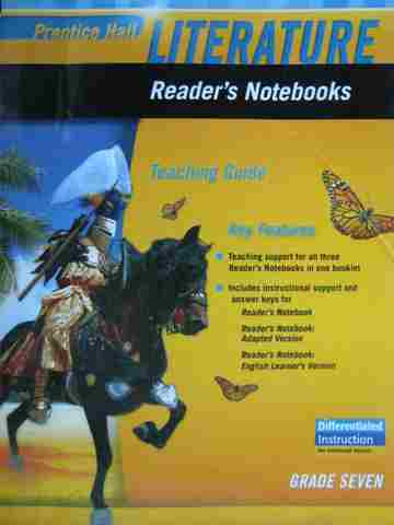 (image for) Literature 7 Penguin Edition Reader's Notebooks TG (P)