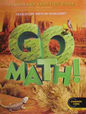 (image for) Go Math! 5 Common Core Edition Standards Practice Book for Home or School (P)