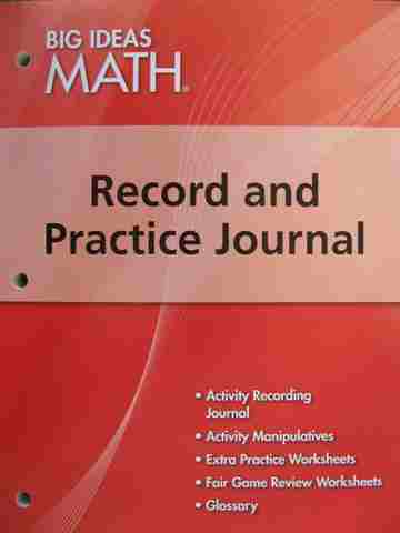 (image for) Big Ideas Math Course 2 Record & Practice Journal (P) by Larson,