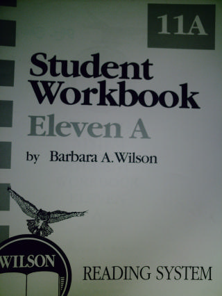 (image for) Wilson Reading System Student Workbook 11A 3e (P) by Wilson