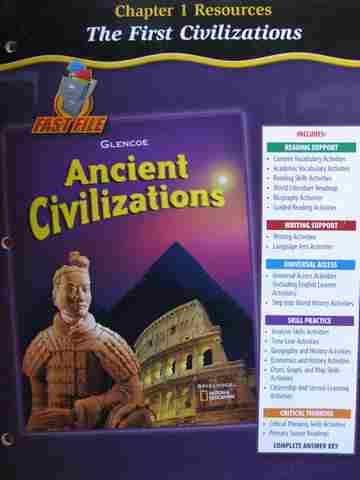 (image for) Ancient Civilizations Chapter 1 Resources (P)