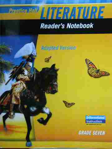 (image for) Literature 7 Penguin Edition Reader's Notebook Adapted Version (P)