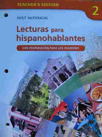 (image for) Avancemos! 2dos Lecturas para hispanohablantes Con preparacion para los examenes TE (TE)(P)