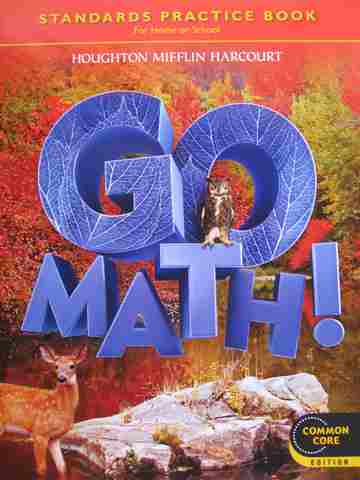 (image for) Go Math! 6 Common Core Edition Standards Practice Book for Home or School (P)