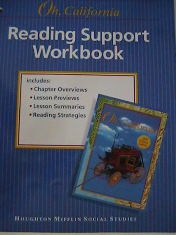 (image for) Oh, California 4 21st Century Reading Support Workbook (P)