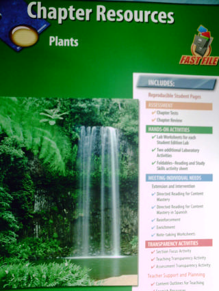 (image for) Glencoe Science Chapter Resources Plants (P)