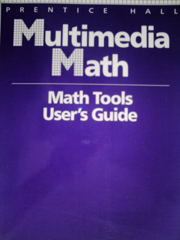 (image for) Multimedia Math Math Tools User's Guide (P)