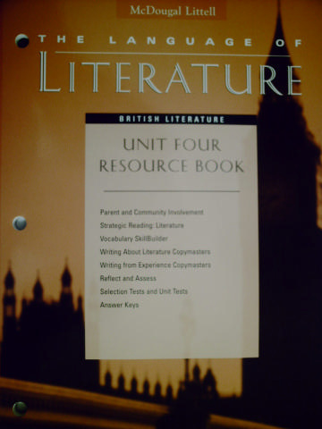 (image for) Language of Literature British Literature Unit 4 Resource (P)