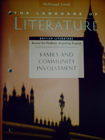 (image for) Language of Literature British Literature Family & Community (P)