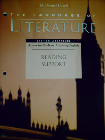 (image for) Language of Literature British Literature Reading Support (P)