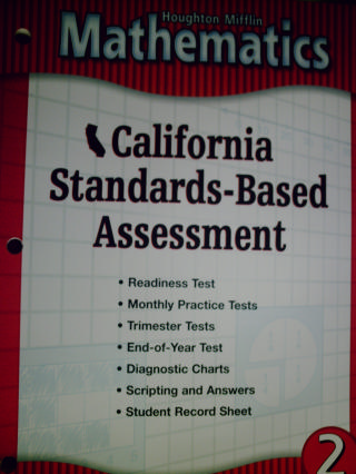 (image for) HM Mathematics 2 California Standards-Based Assessment (CA)(P)