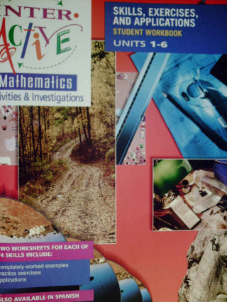 (image for) Interactive Mathematics Skills Student Workbook Units 1-6 (P)