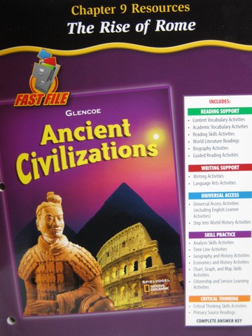(image for) Ancient Civilizations Chapter 9 Resources (P)