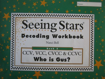 (image for) Seeing Stars Decoding Workbook 3 (P) by Nanci Bell