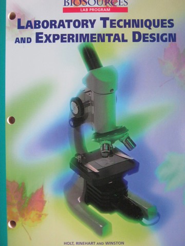 (image for) BioSources C Laboratory Techniques & Experimental Design (P)
