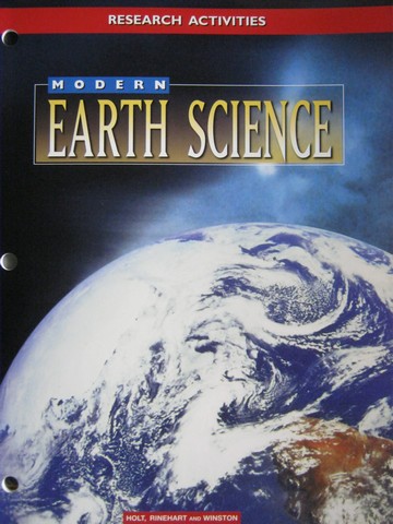 (image for) Modern Earth Science Research Activities (P)