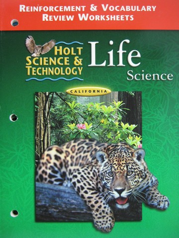 Holt Life Science Reinforce & Vocabulary Review (CA)(P) [0030556597 ...