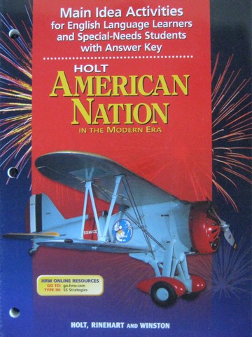 (image for) American Nation in the Modern Era Main Idea Activities (P)