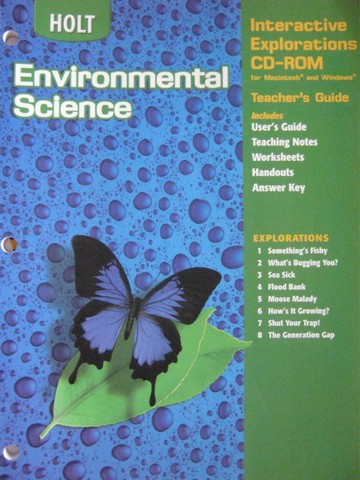 Holt Environmental Science Interactive Explorations TG (TE)(P ...