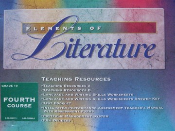 (image for) Elements of Literature 4th Course TRP (TE)(Pk)