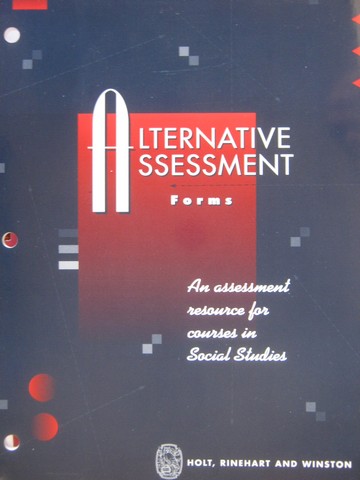 (image for) Alternative Assessment Forms (P)