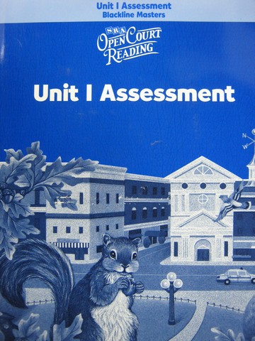 (image for) SRA Open Court Reading 3 Unit 1 Assessment BLM (P)