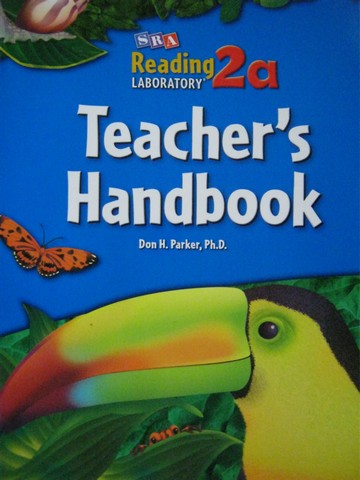 (image for) SRA Reading Laboratory 2a Teacher's Handbook (TE)(P) by Parker