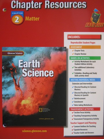 Glencoe Earth Science Chapter Resources 6 Views of Earth (P ...