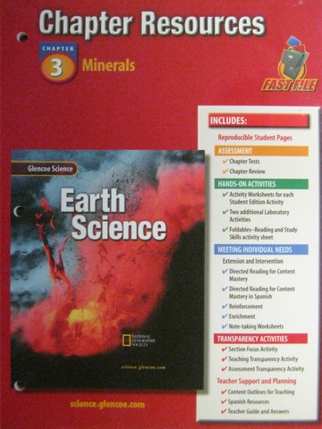 Glencoe Earth Science Chapter Resources 6 Views of Earth (P