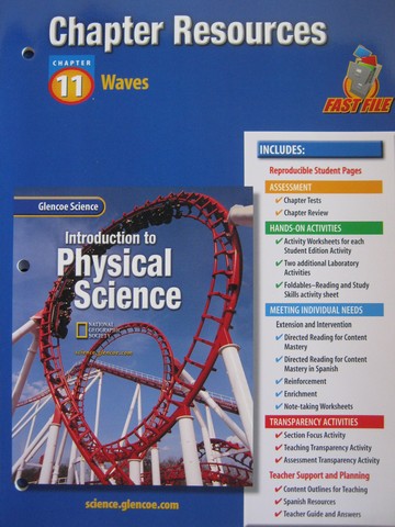 (image for) Introduction to Physical Science Chapter Resources 11 (P)