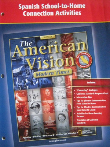 (image for) American Vision Spanish School-to-Home Connection (CA)(P)