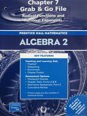 (image for) Algebra 2 Chapter 7 Grab & Go File (P)