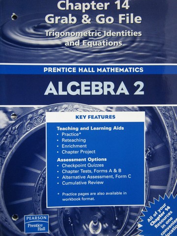 (image for) Algebra 2 Chapter 14 Grab & Go File (P)