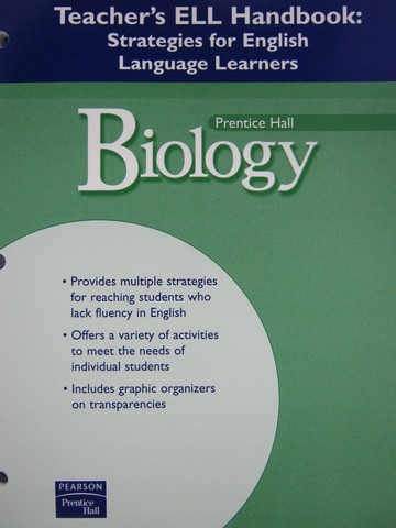 (image for) Biology Teacher's ELL Handbook (TE)(P) by Nancy Montgomery