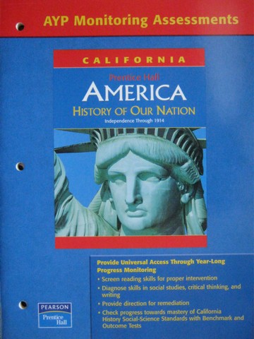 (image for) America History of Our Nation AYP Monitoring Assessment (CA)(P)