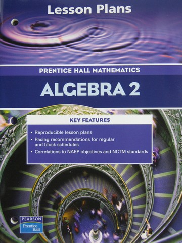 (image for) Algebra 2 Lesson Plans (P)