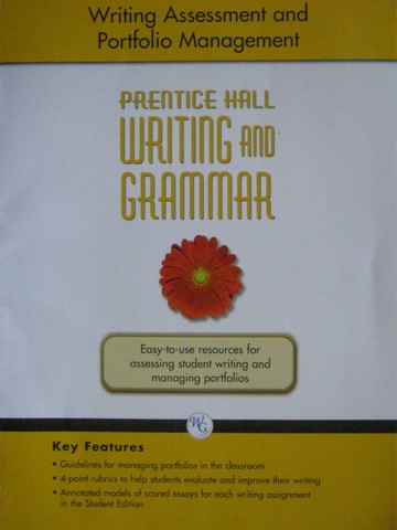 (image for) Writing & Grammar 6 Writing Assessment & Portfolio (P)