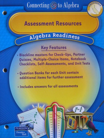 (image for) Algebra Readiness Assessment Resources (CA)(P) by Lappan, Fey,