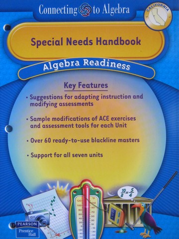 (image for) Algebra Readiness Special Needs Handbook (CA)(P)