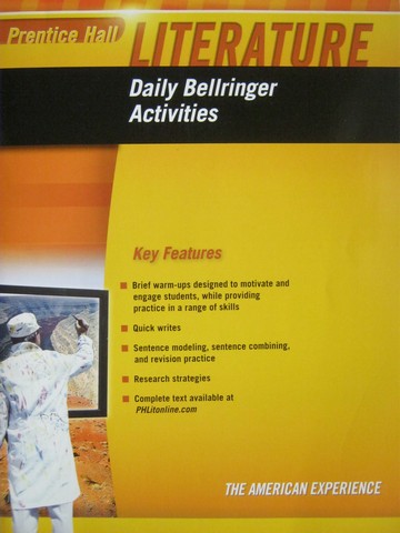 (image for) PH Literature American Experience Daily Bellringer Activities (P