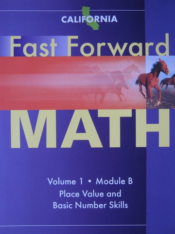 (image for) Fast Forward Math Volume 1 Module B (CA)(P) by Tom Roby