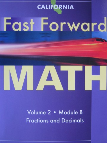 (image for) Fast Forward Math Volume 2 Module B (CA)(P) by Tom Roby