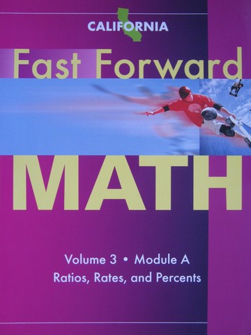 (image for) Fast Forward Math Volume 3 Module A (CA)(P) by Tom Roby