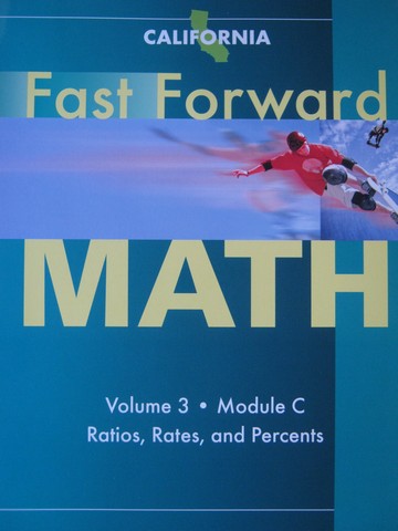 (image for) Fast Forward Math Volume 3 Module C (CA)(P) by Tom Roby