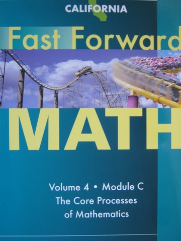 (image for) Fast Forward Math Volume 4 Module C (CA)(P) by Tom Roby