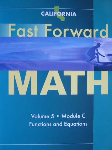 (image for) Fast Forward Math Volume 5 Module C (CA)(P) by Tom Roby