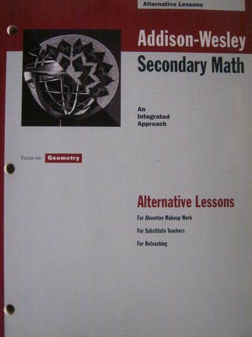 (image for) Focus on Geometry Alternative Lessons (P)