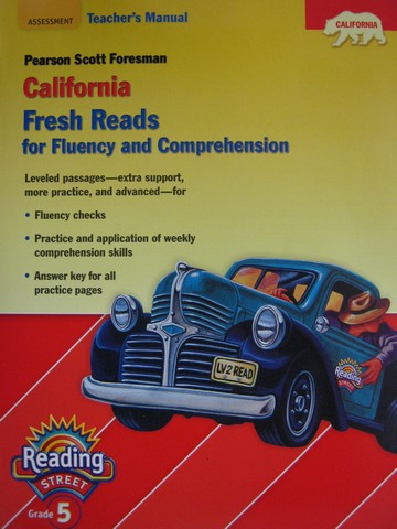 (image for) Reading Street 5 California Fresh Reads for Fluency TM (TE)(P)