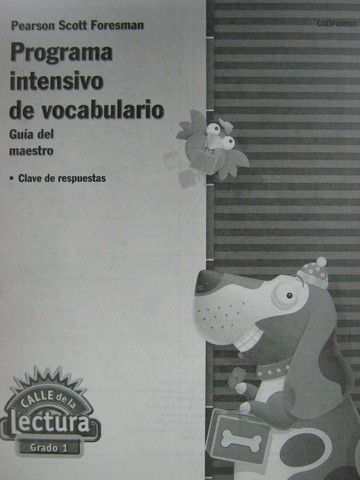 (image for) Calle de la Lectura 1 Programa Intensivo de Vocabulario (TE)(P)